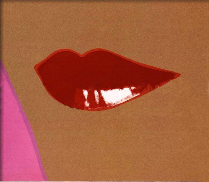 Andy Warhol Page from Lips Book